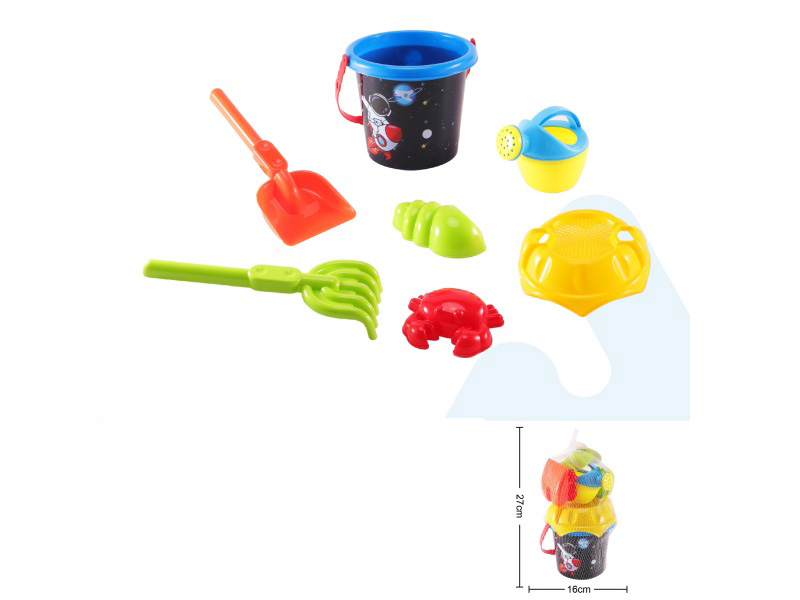 Small Starry Sky Beach Bucket