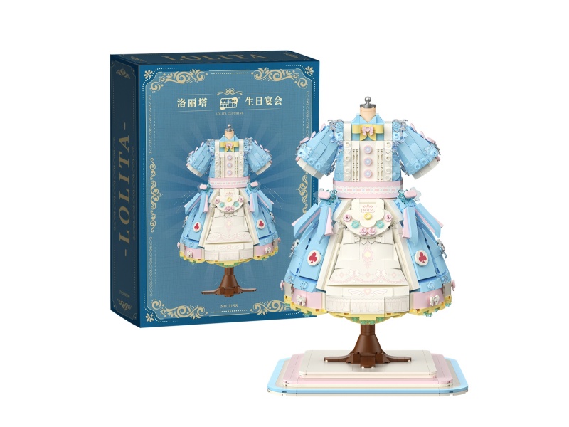 Lolita Clothing Building Blocks 1768PCS
