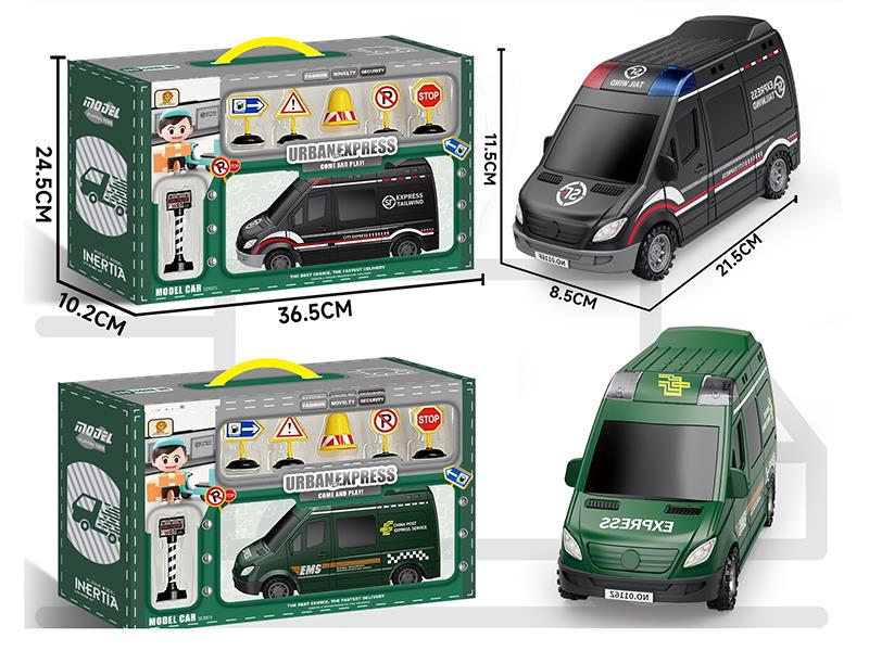 Inertial Urban Transport