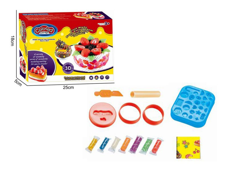 Cake Clay Set