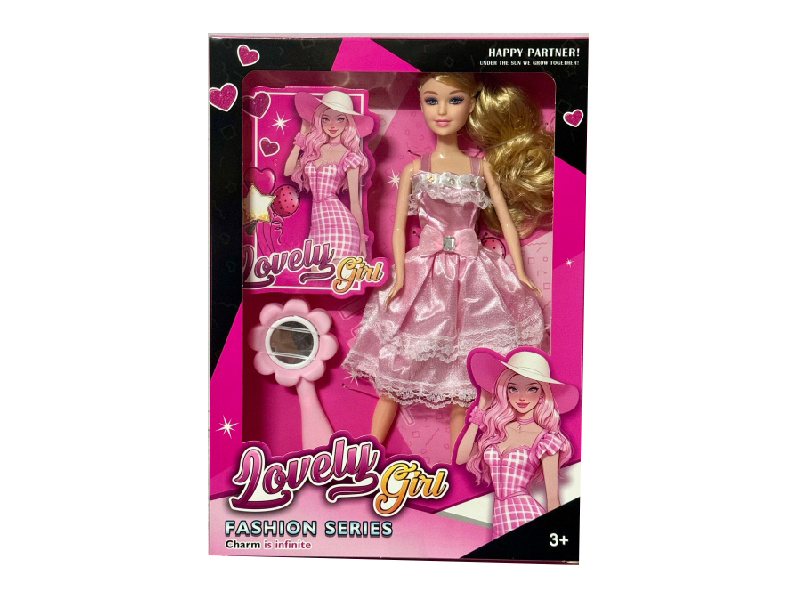 11.5" Solid Doll With Adornment Toys