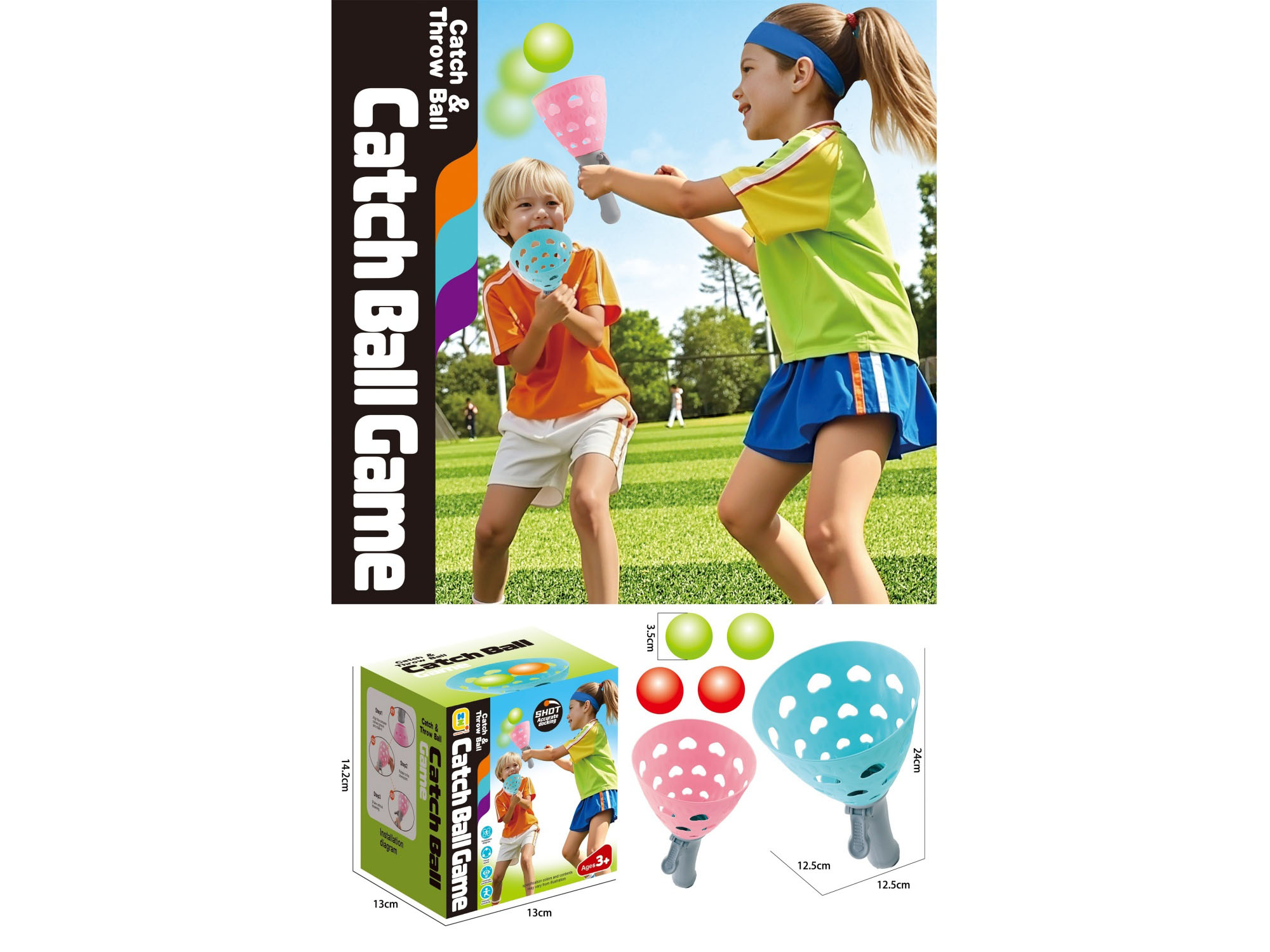 Shot And Throw (2 Rackets With 5 Balls)