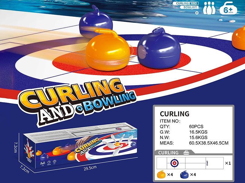 Curling Table Game