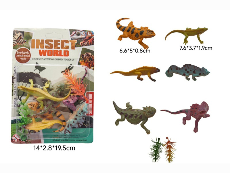 Six-Lizard Set