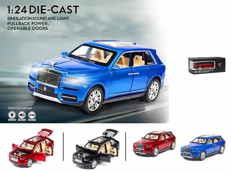 1:24 Rolls-Royce Cullinan Alloy Car Model