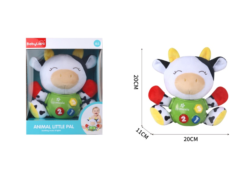 Comfort Doll With Sound And Lights(Cow)