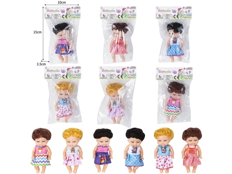 4-Inch Full-Body Sleeping Doll