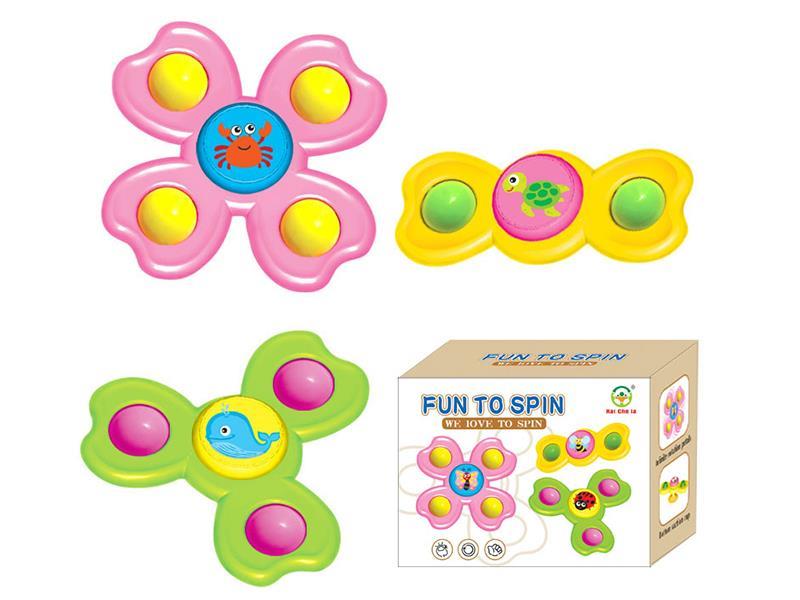 Sucker Spinning Top(Sea Animal)