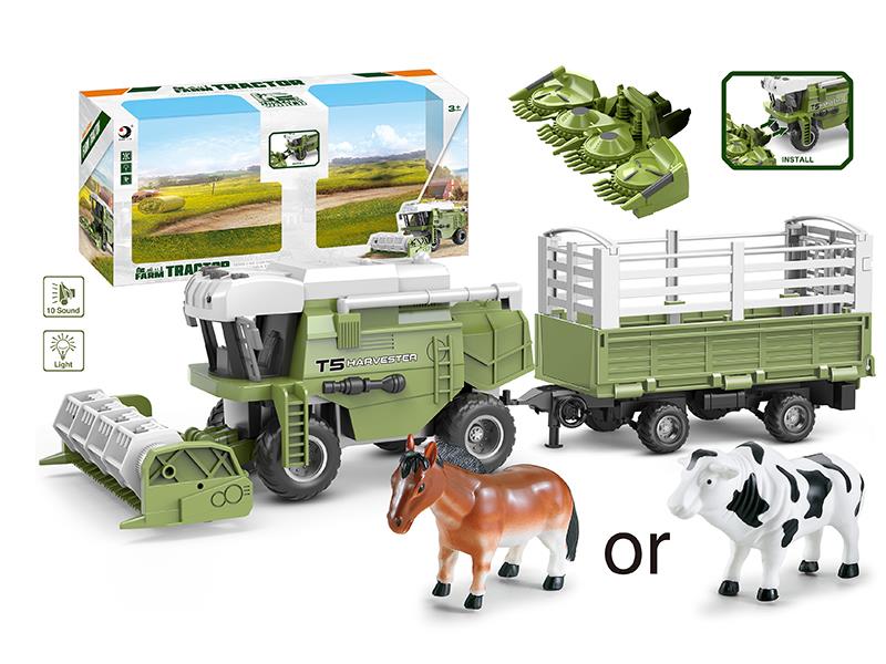 Friction Farm Harvester Trailer