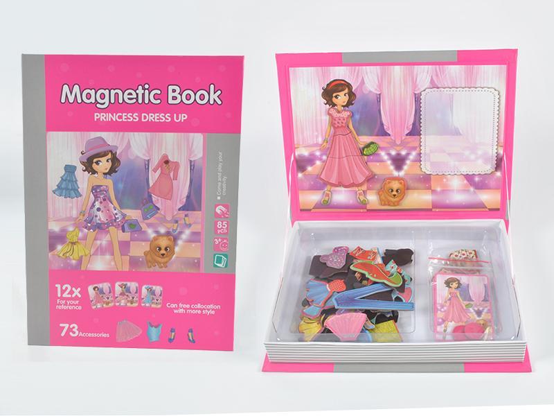 Princess Dress Up Magnetic Jigsaw Puzzle