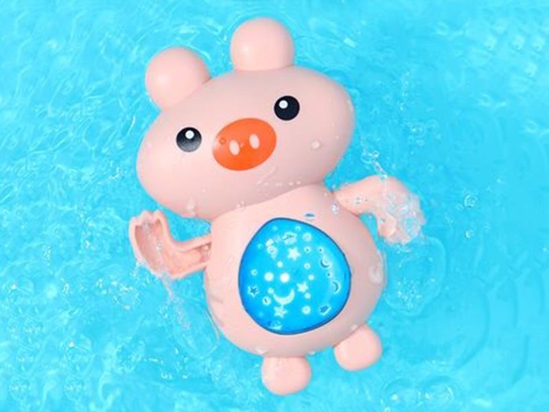 Wind Up Swimming Rabbit (Projection ,Light)