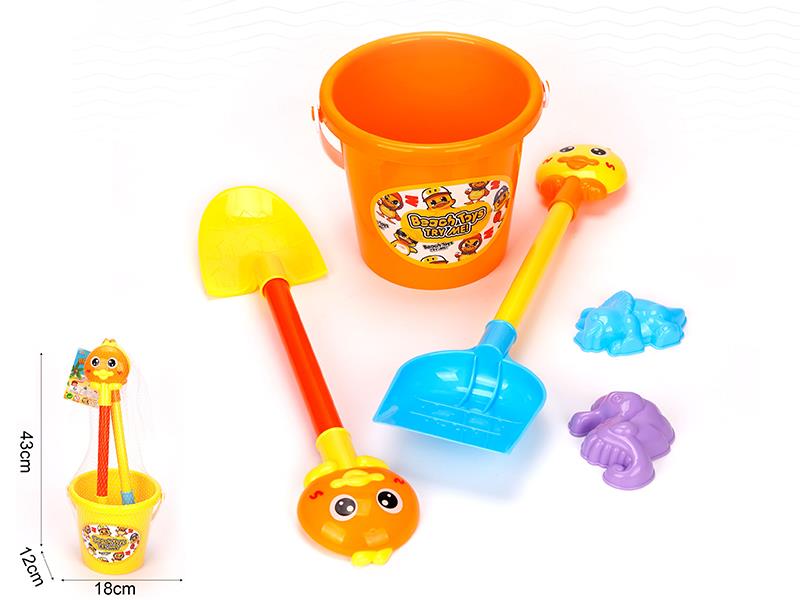 5PCS Medium Sand Bucket Set