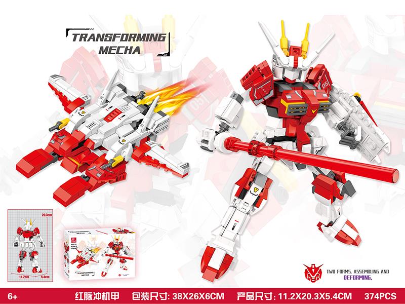 Transforming Mecha Building Blocks 374pcs