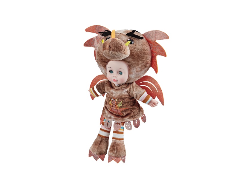 16-Inch Crystal Cave Dragon Music Doll (Bag)