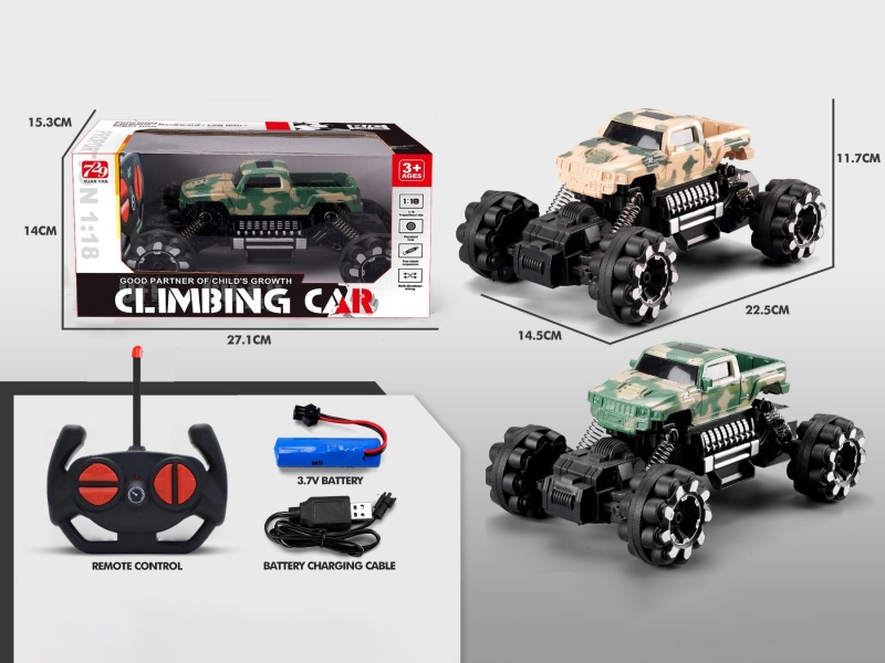 1:18 Simulation Remote Control Climbing Car