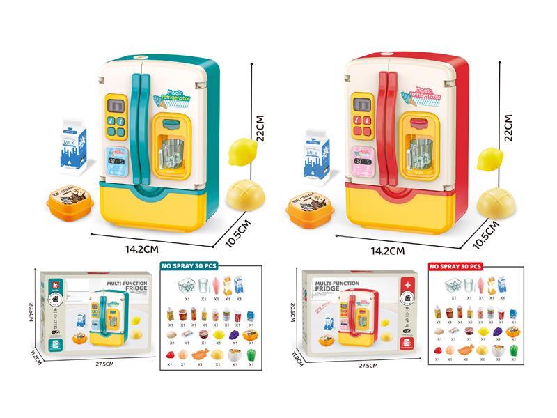 Refrigerator With Light And Music 30pcs(Without Spray)
