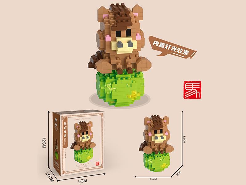 Therat Of The Zodiac Horse Building Blocks 320pcs