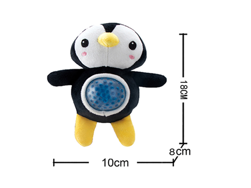 Sea Animal Plush Orbeeorbeez Ball - Penguin