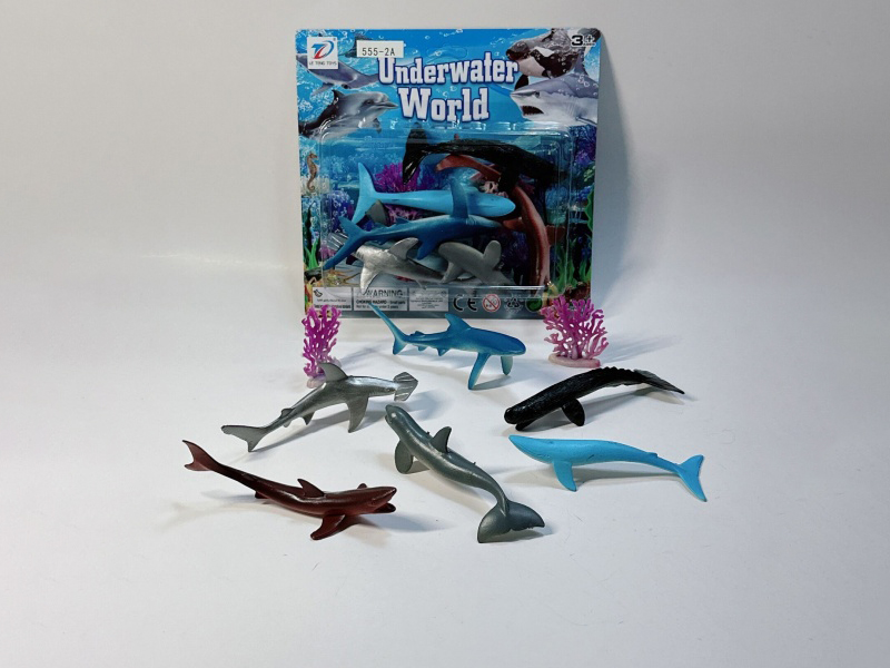 Pvc Simulates Ocean 8Pcs