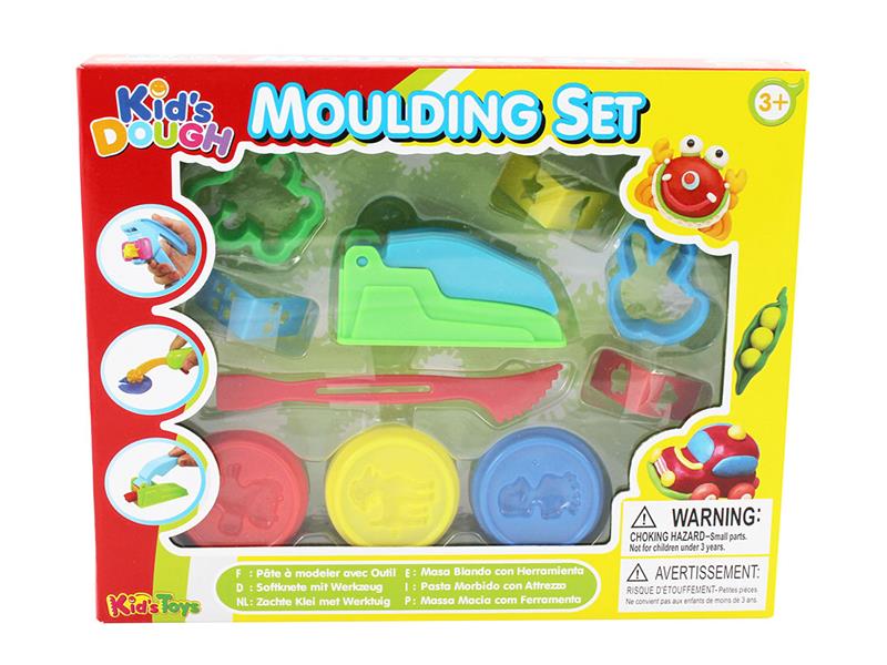 Colored Clay Machine Set