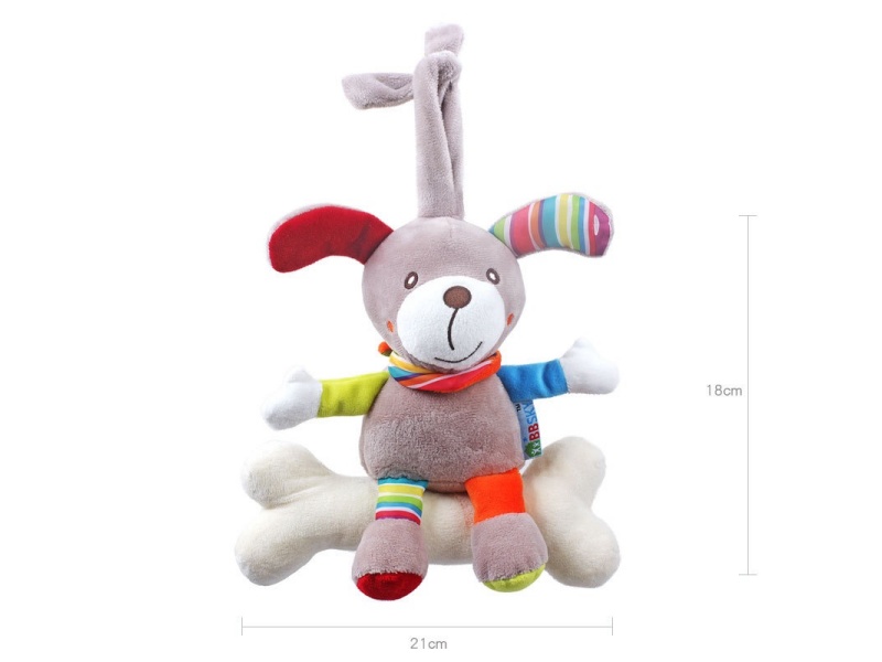 Puppy Rope Baby Plush Music Pendant