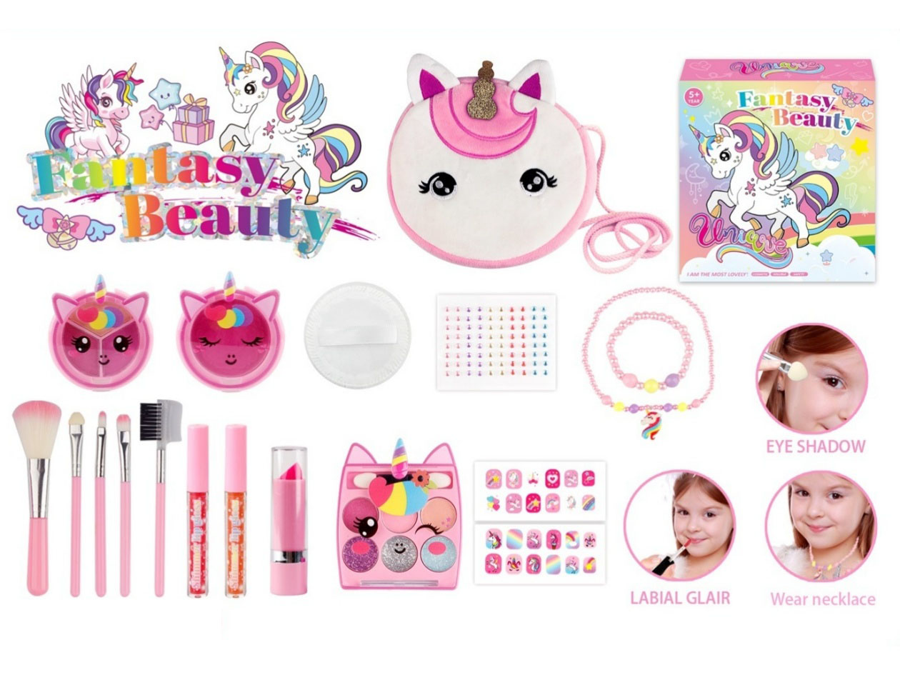 Pink Plush Bag Set Toys