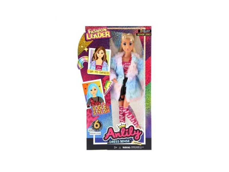 11.5-Inch Solid Doll (Brown Skin Color)