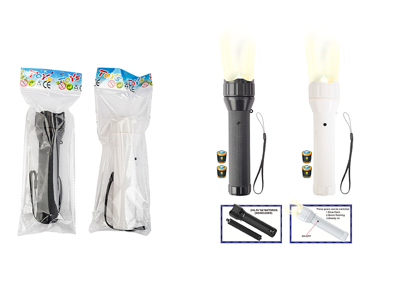Electric Torch Toy(Three Gears White Light)