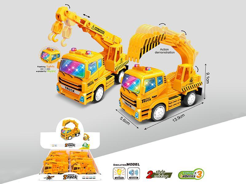 Friction  Engineering Truck With Flash