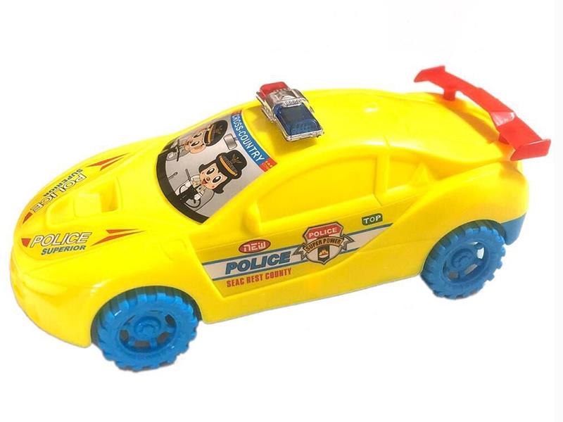 Friction Simulation Police Car