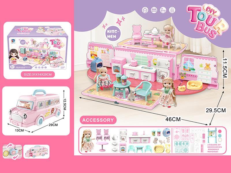 DIY Sence Storage Tour Bus