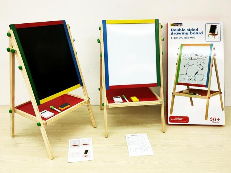 Wooden Folding Double-Sided Drawing Board
