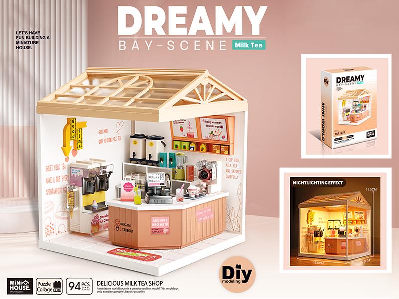 DIY Model - Delicious Milk Tea Shop