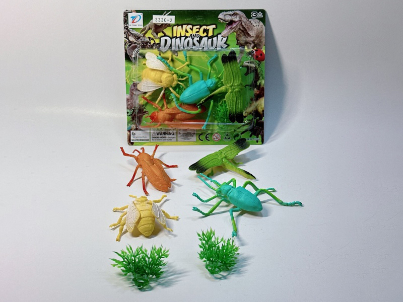Pvc Simulation Insect 6Pcs