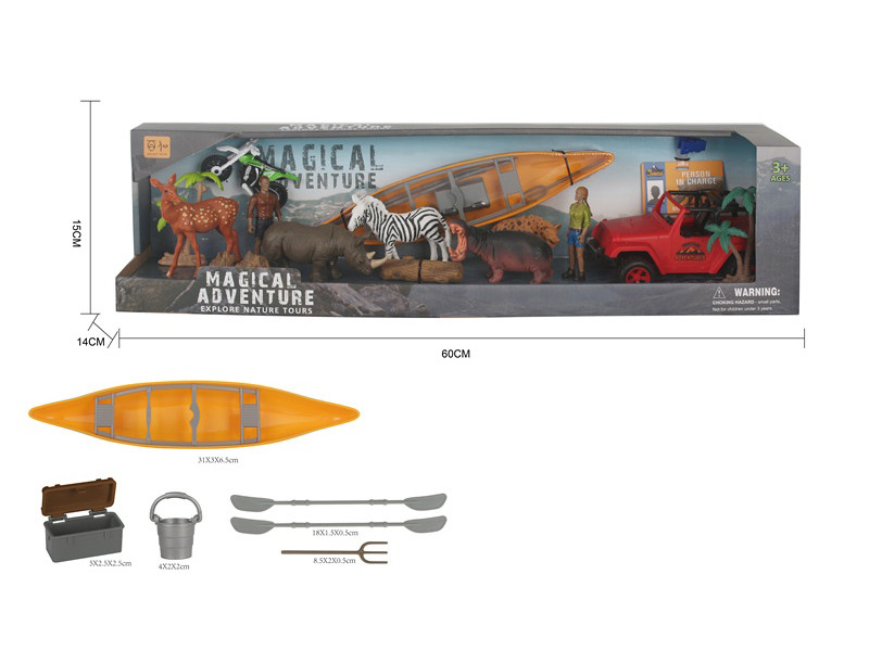Animal + Character Accessory Scene Set