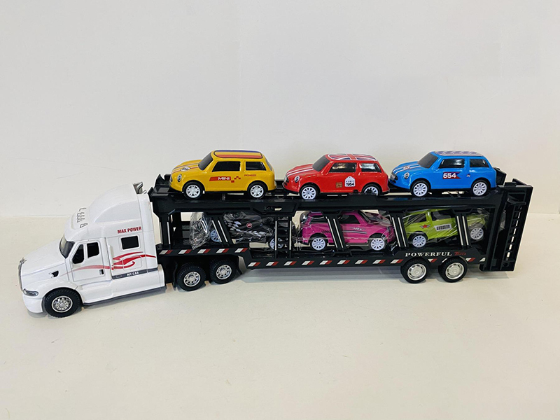 Alloy Trailer With 6 City Cars
