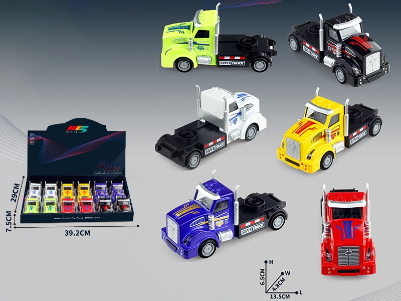 1:50 Simulation Alloy Trailer(12PCS/Box)