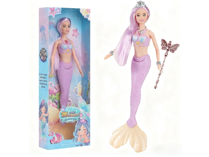 11.5-Inch Mermaid Doll With Light And Music