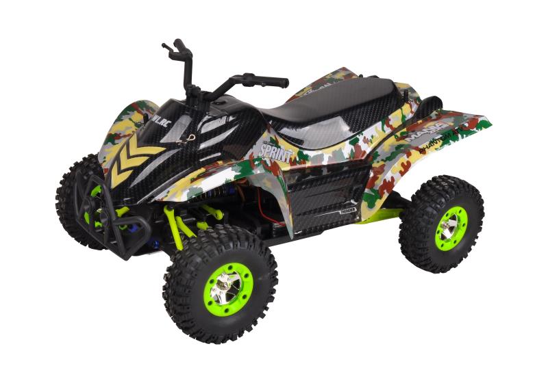 A 1:12 Electric Four-Wheel Drive Water Motorcycle