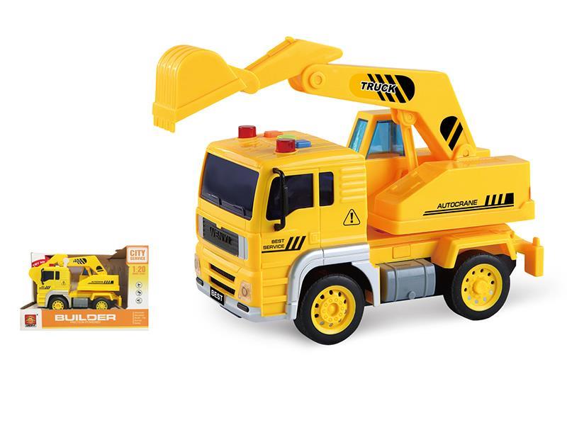 1:20  Friction Engineering Truck(With Sound And Light)