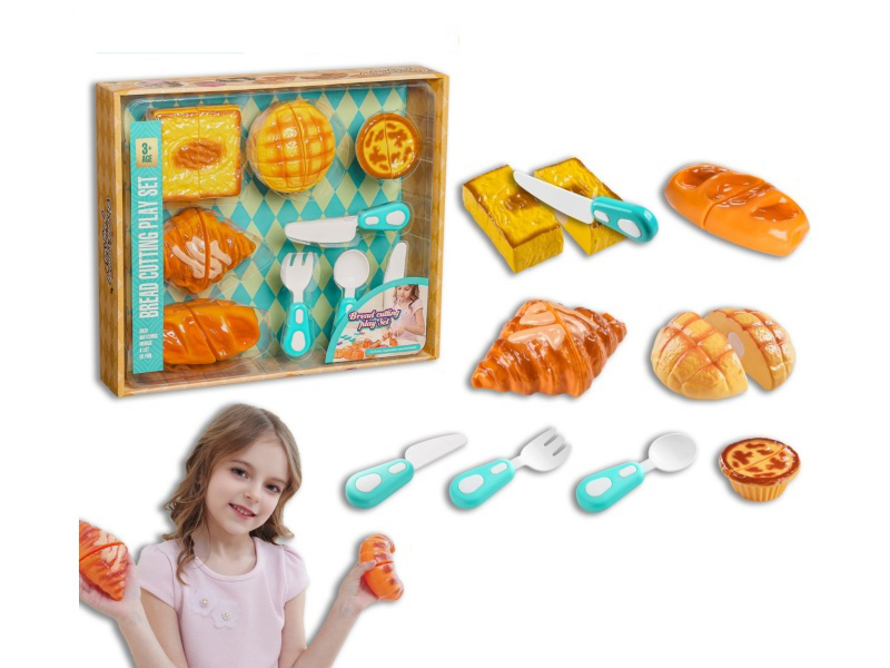 "House Play Bread Tableware, Cheele Color Box, Window Box.