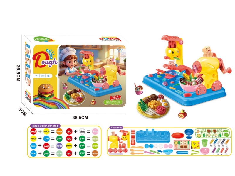 3-In-1 Dining Table - Colored Clay Series