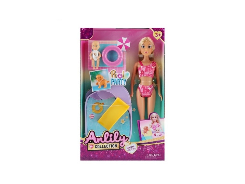 11.5-Inch Solid Doll (Brown Skin Color)