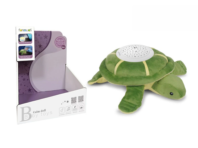 Plush Rotating Projection Sleep Device (Turtle)
