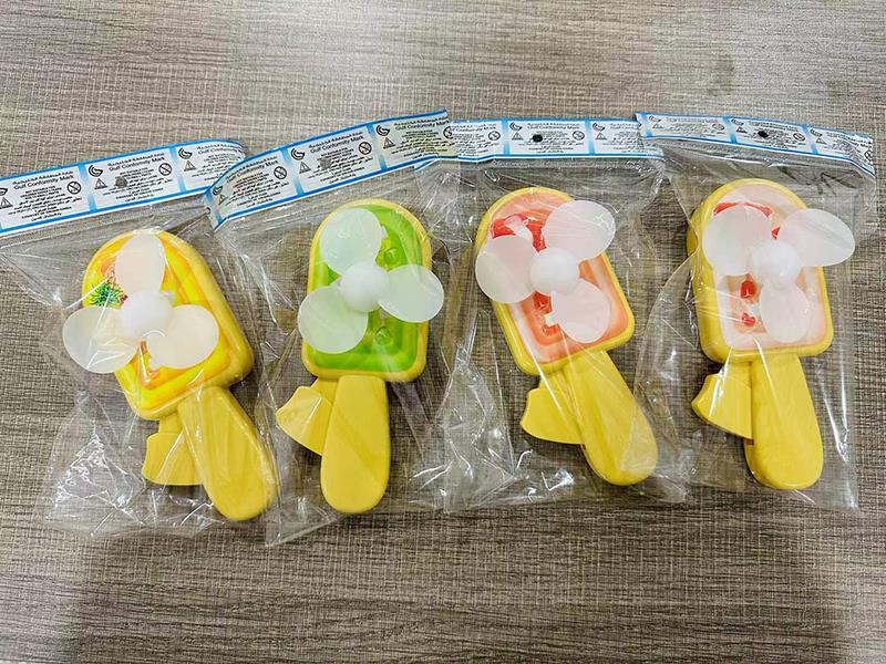 Fruit Popsicles Hand-Pressed Fan