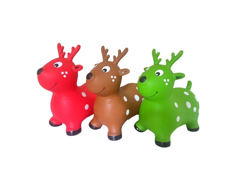Inflatable Painted Christmas Deer