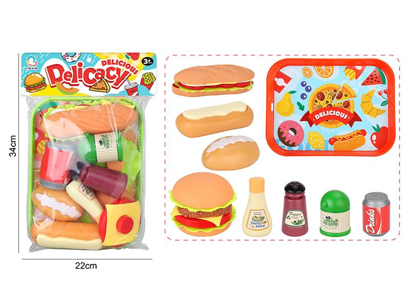 Delicious Food Set 9pcs