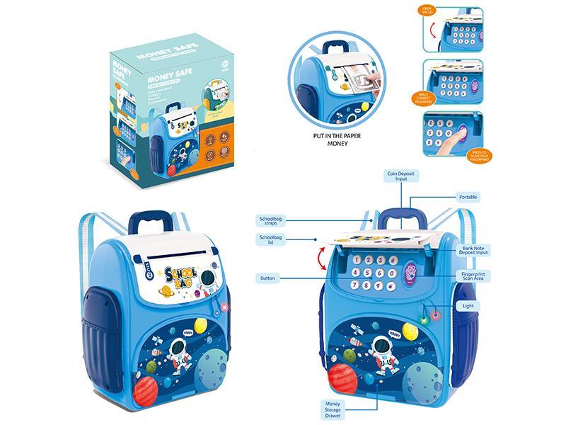 Space Backpack Piggy Bank