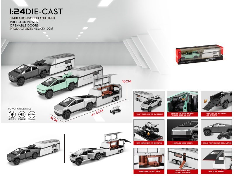 1:24 Tesla Pickup Rv