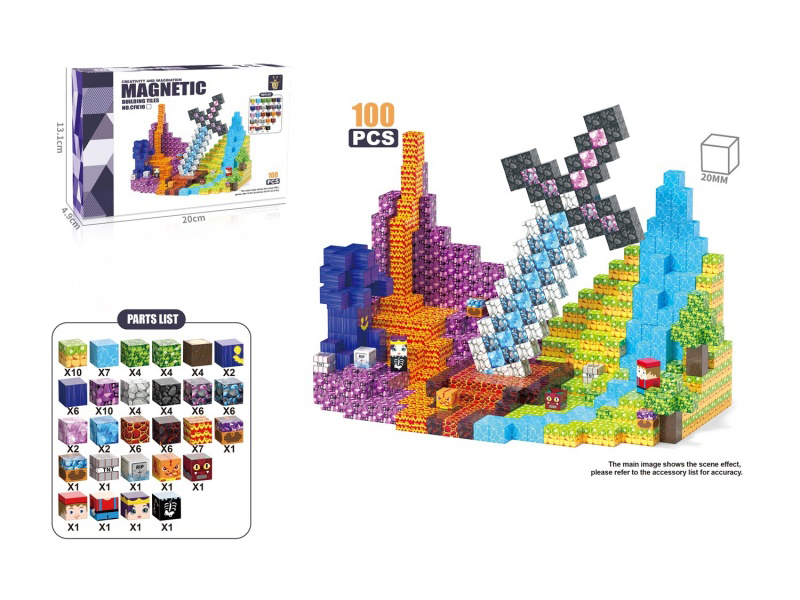 My Magnetic Cube World 2.0cm-100PCS